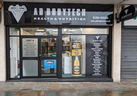 AD Bodytech Bespoke Signage