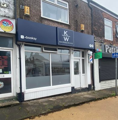 Barbers Shop Bespoke Signage