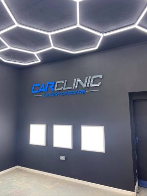 Car Clinic CNC Cut Letters